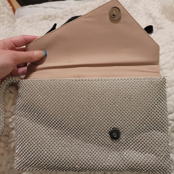 SEQUIN HANDBAG WITH STRAP - Picture 4 of 4